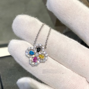 HarryWinston Colourful gem necklace