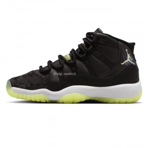 Air Jordan 11 Retro Black Barely Volt IB1378-001