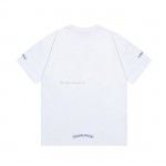 Chrome Hearts White Black Light Blue Dice T-Shirt