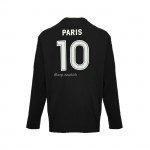 BALENCIAGA BLACK SOCCER LONG SLEEVE Jersey T-shirt