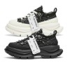 Smile Republic 2.0 Classic Black White Low Top Sneaker