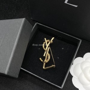 Saint Laurent YSL brooch