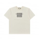 Gucci 24ss Star tag G letter printed short sleeved T-shirt