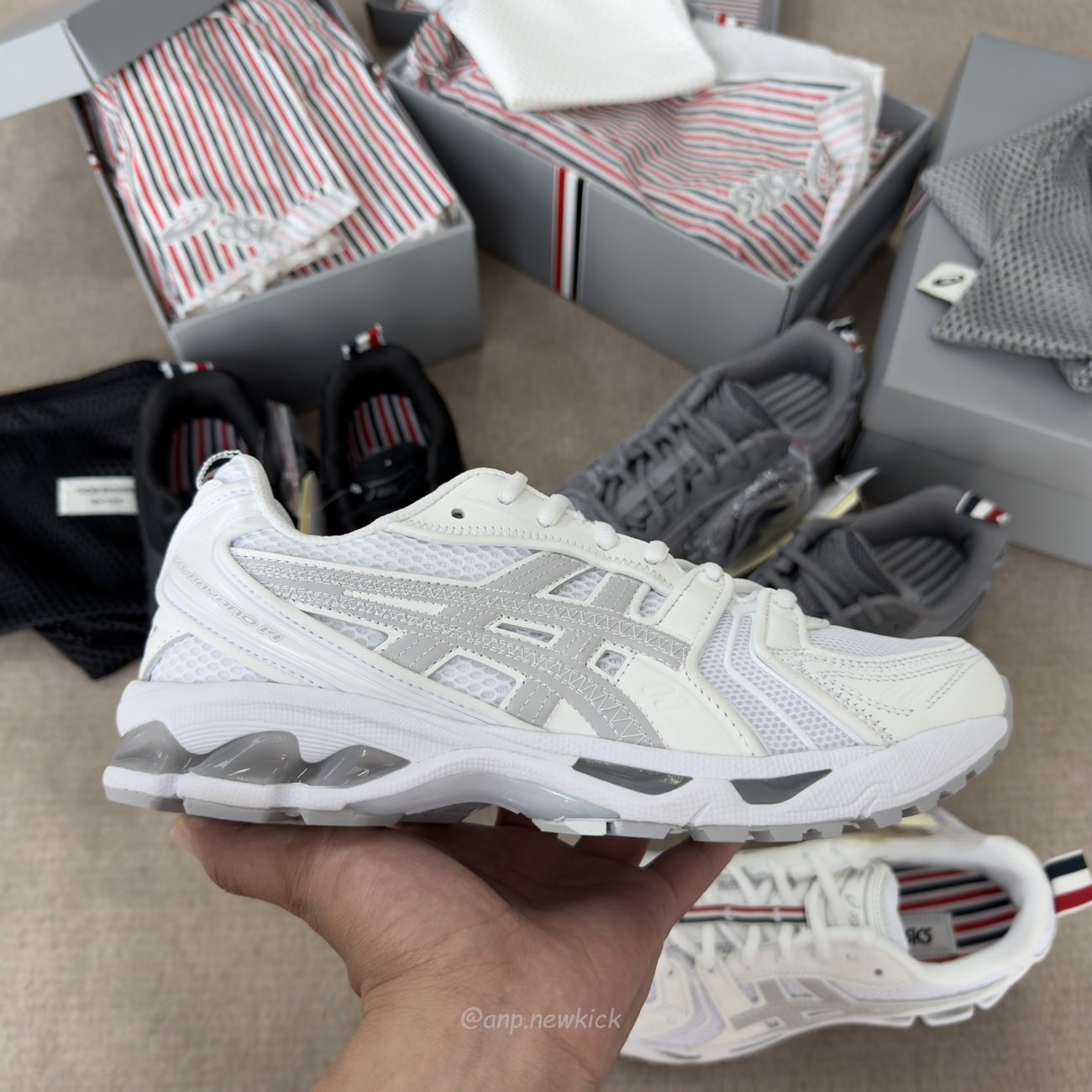 ASICS Gel Kayano 14 Thom Browne Grey Men's 1203B110-020