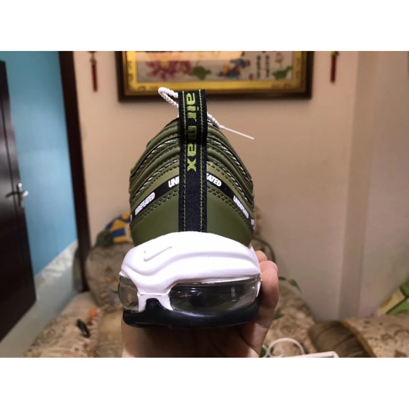 Nike Air Max 97 x Undefeated Green Bullet AJ1986-300