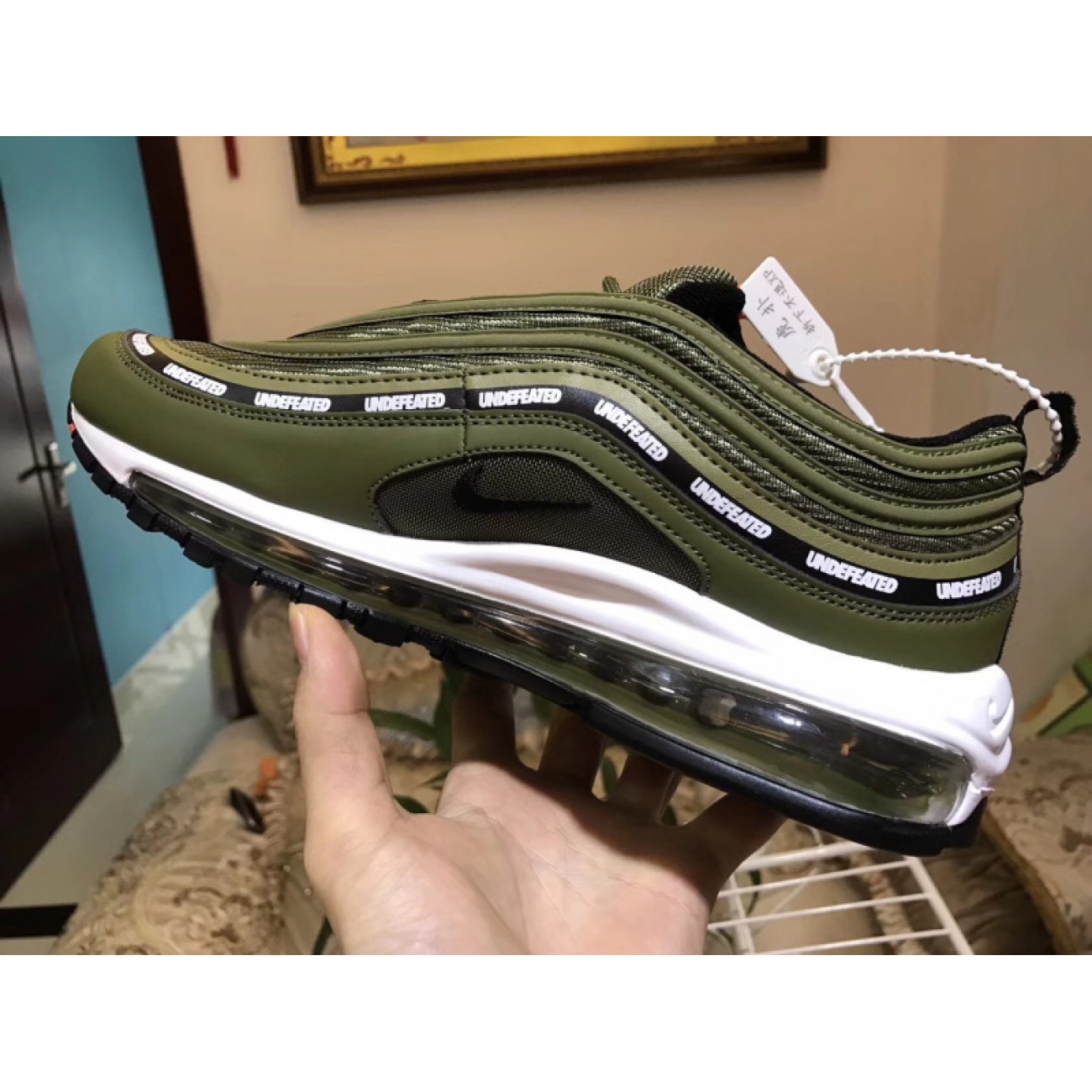 Nike Air Max 97 x Undefeated Green Bullet AJ1986-300