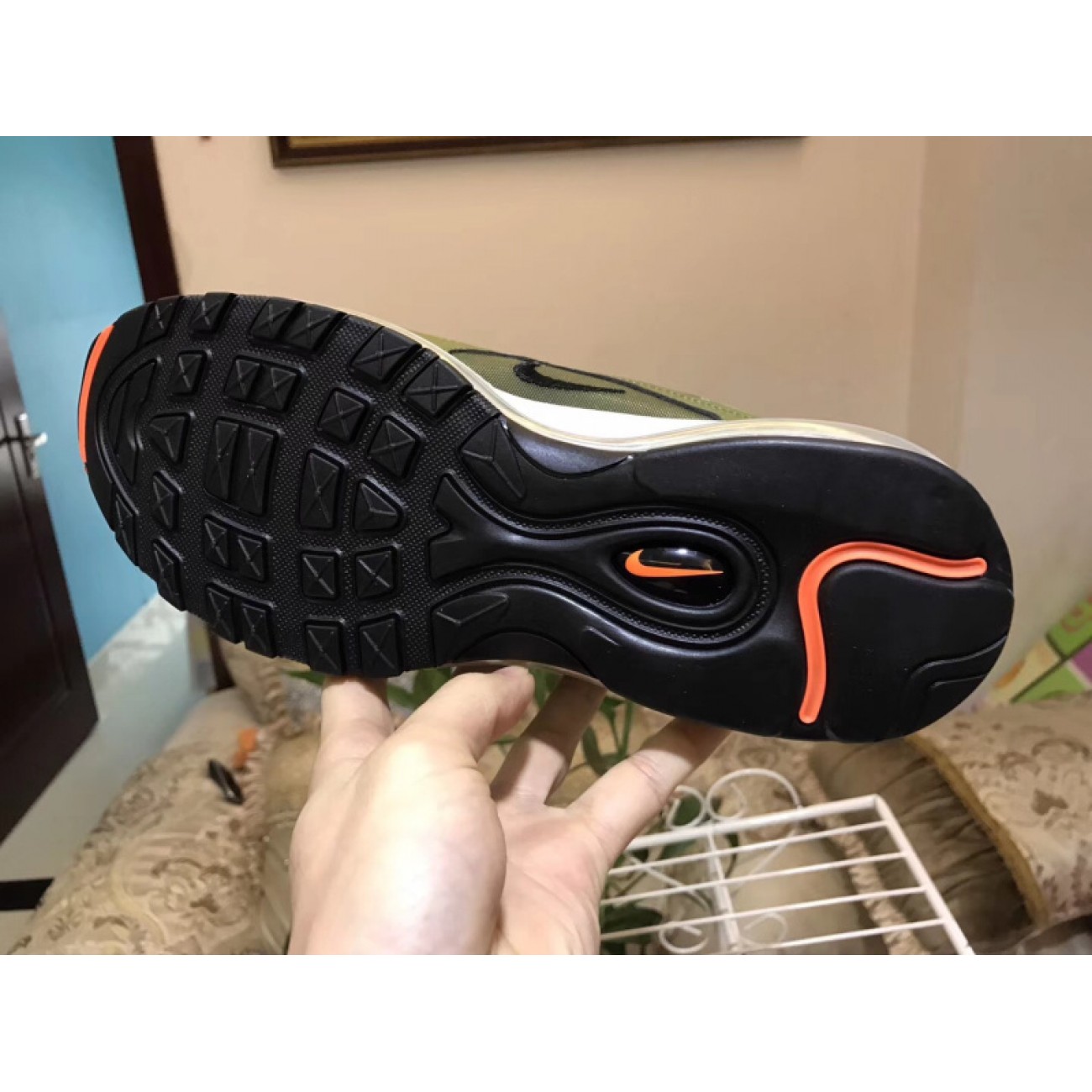 Nike Air Max 97 x Undefeated Green Bullet AJ1986-300