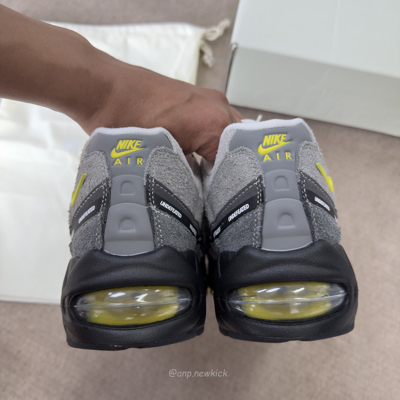 Nike Air Max 95 Sp Undefeated Geo Shanghai Opti Yellow Ib4523 002 (2) - www.newkick.vip