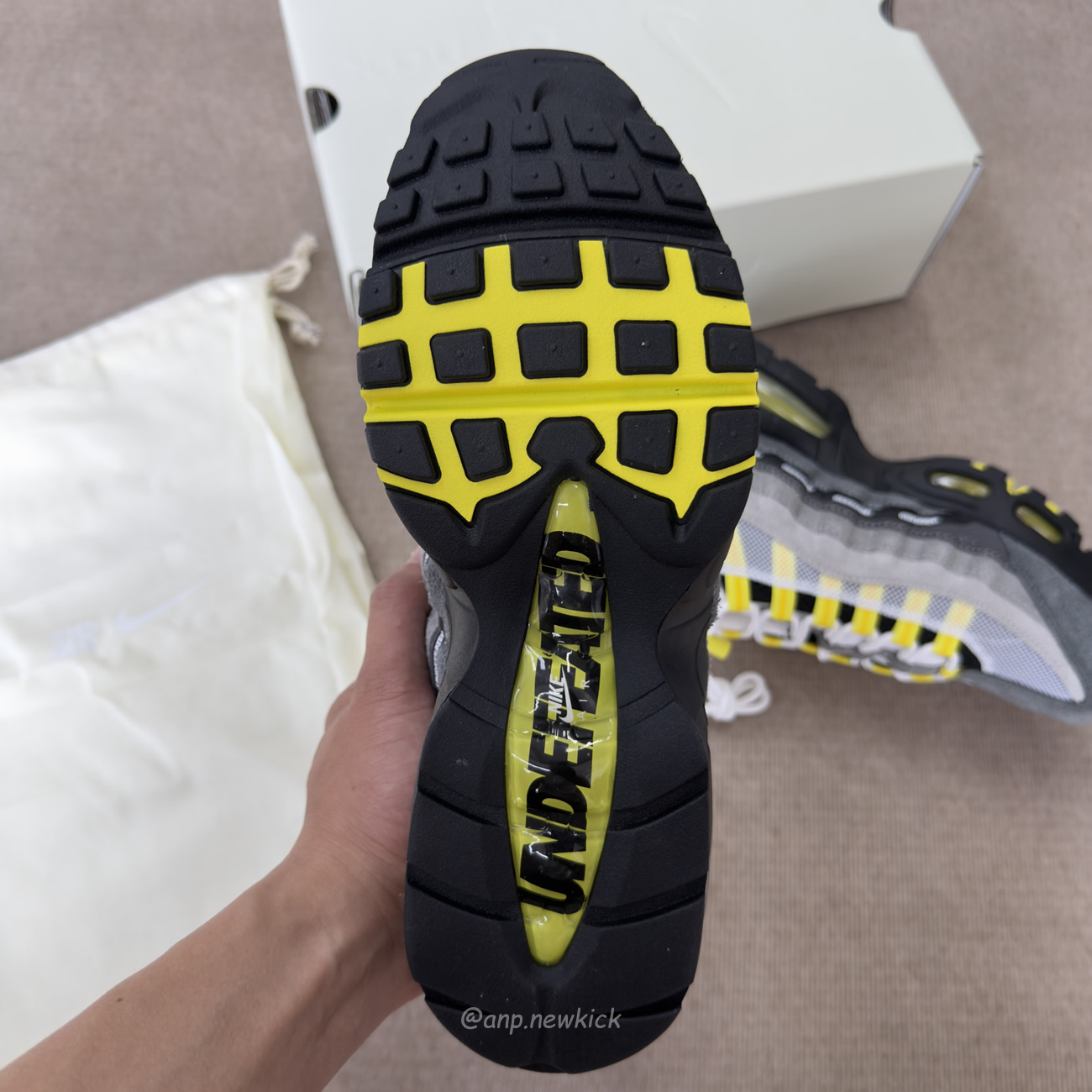 Nike Air Max 95 Sp Undefeated Geo Shanghai Opti Yellow Ib4523 002 (6) - www.newkick.vip