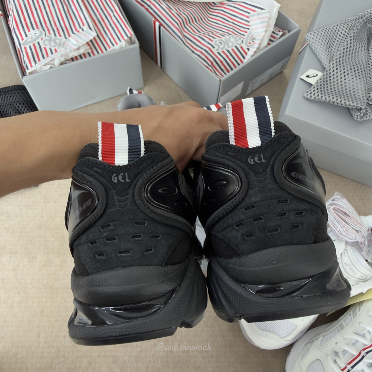 Asics Gel Kayano 14 Thom Browne Grey Mens Wear 1203b110 020 (6) - www.newkick.vip