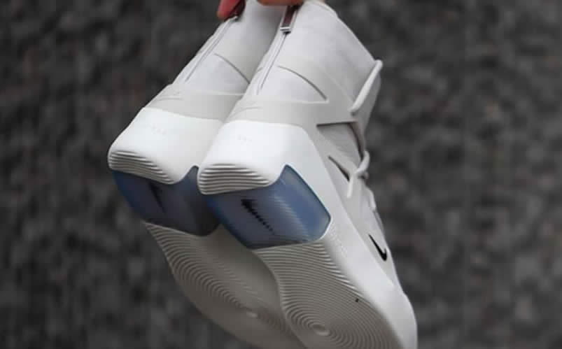 Nike Air 'Fear of God 1' FOG 1 Light Bone Shoes Boots On Feet For Sale AR4237-001 Nike Air 'Fear of God 1' FOG 1 Light Bone Shoes Boots On Feet For Sale AR4237-001