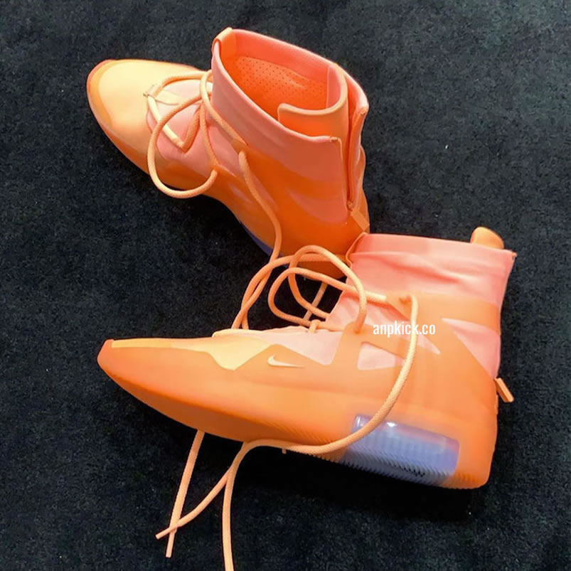 Nike Air Fear Of God 1 Orange Pulse Fog Outfit Ar4237 800 (7) - www.newkick.vip