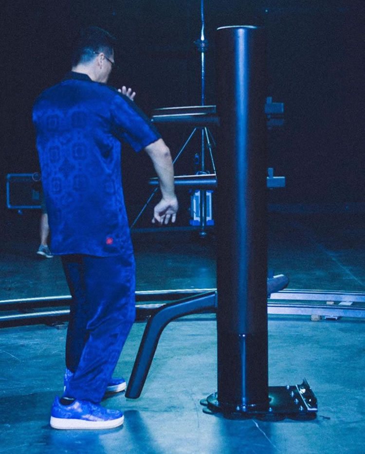 Clot Nike Air Force 1 Prm Royal Blue Silk On Feet Cj5290 400 (6) - www.newkick.vip