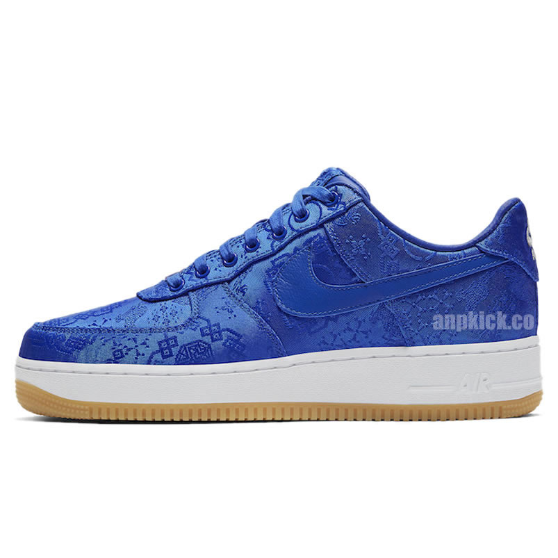 Clot Nike Air Force 1 Prm Royal Blue Silk Release Date Cj5290 400 (1) - www.newkick.vip