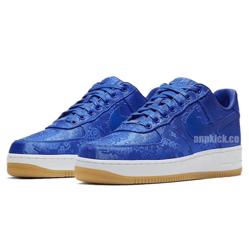 Clot Nike Air Force 1 Prm Royal Blue Silk Release Date Cj5290 400 (3) - www.newkick.vip