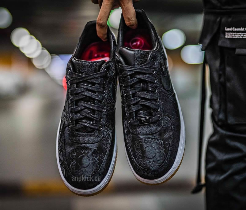 Fragment Clot Nike Air Force 1 Black Af1 Low Shoes Cz3986 001 (9) - www.newkick.vip
