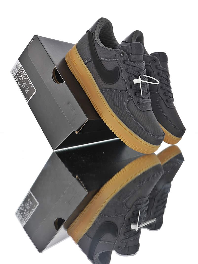 Nike Air Force 1 07 Lv8 Style Black Gum Shoes Aq0117 002 (5) - www.newkick.vip