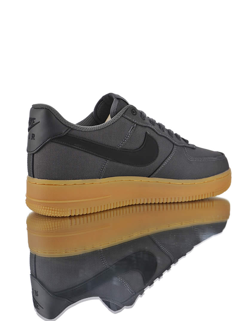 Nike Air Force 1 07 Lv8 Style Black Gum Shoes Aq0117 002 Pics (3) - www.newkick.vip