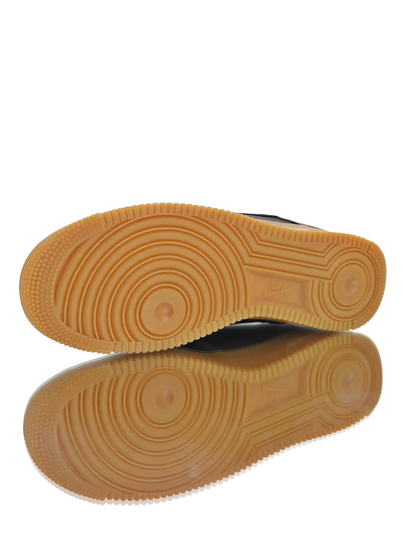 Nike Air Force 1 07 Lv8 Style Black Gum Shoes Aq0117 002 Pics (4) - www.newkick.vip