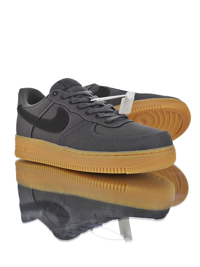 Nike Air Force 1 07 Lv8 Style Black Gum Shoes Aq0117 002 Pics (5) - www.newkick.vip