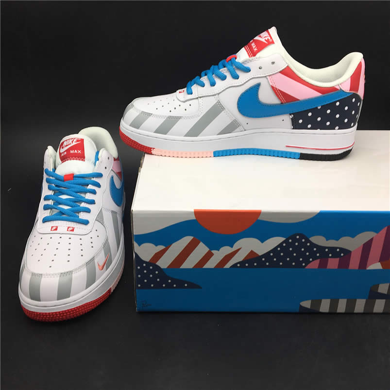 Nike Air Force 1 Af1 Parra Shoes Ah8462 100 Pics (3) - www.newkick.vip
