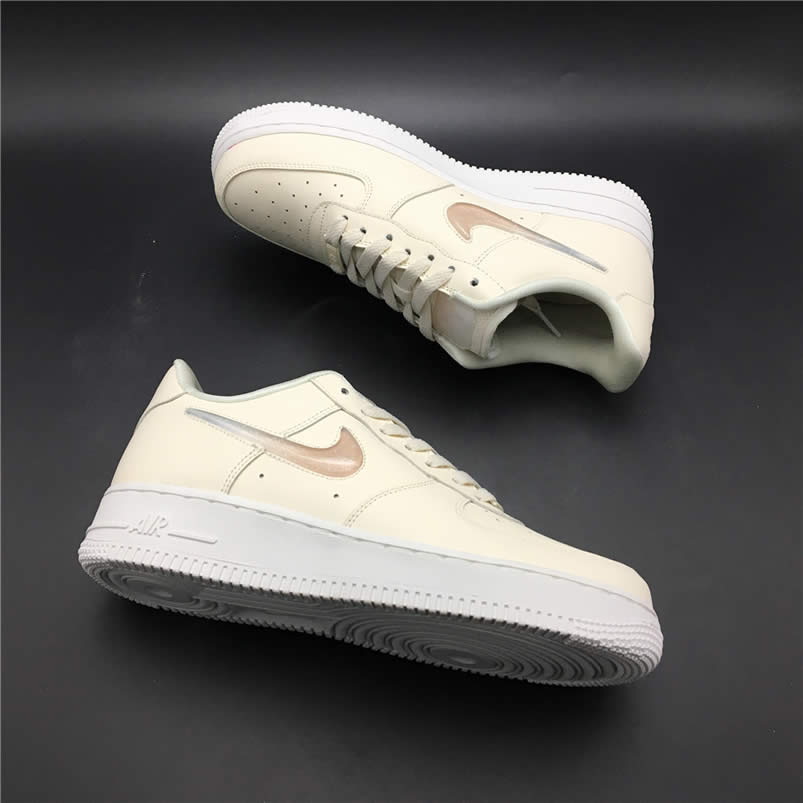 Nike Air Force 1 Womens Jelly Puff Wmns Af1 Low For Sale Pale Ivory Shoes Ah6827 100 (1) - www.newkick.vip