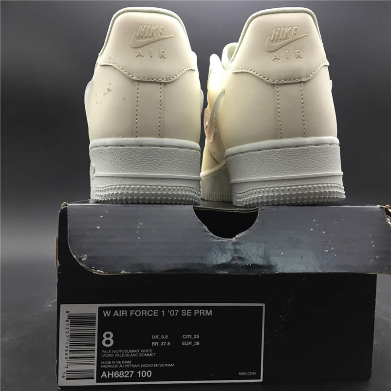 Nike Air Force 1 Womens Jelly Puff Wmns Af1 Low For Sale Pale Ivory Shoes Ah6827 100 (16) - www.newkick.vip