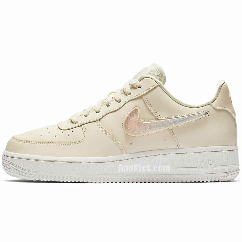 Nike Air Force 1 Womens Jelly Puff Wmns Af1 Low Pale Ivory Shoes Ah6827 100 (1) - www.newkick.vip