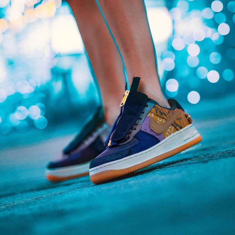 Travis Scott Nike Air Force 1 Low Cactus Jack Cn2405 900 On Feet Release Date (1) - www.newkick.vip