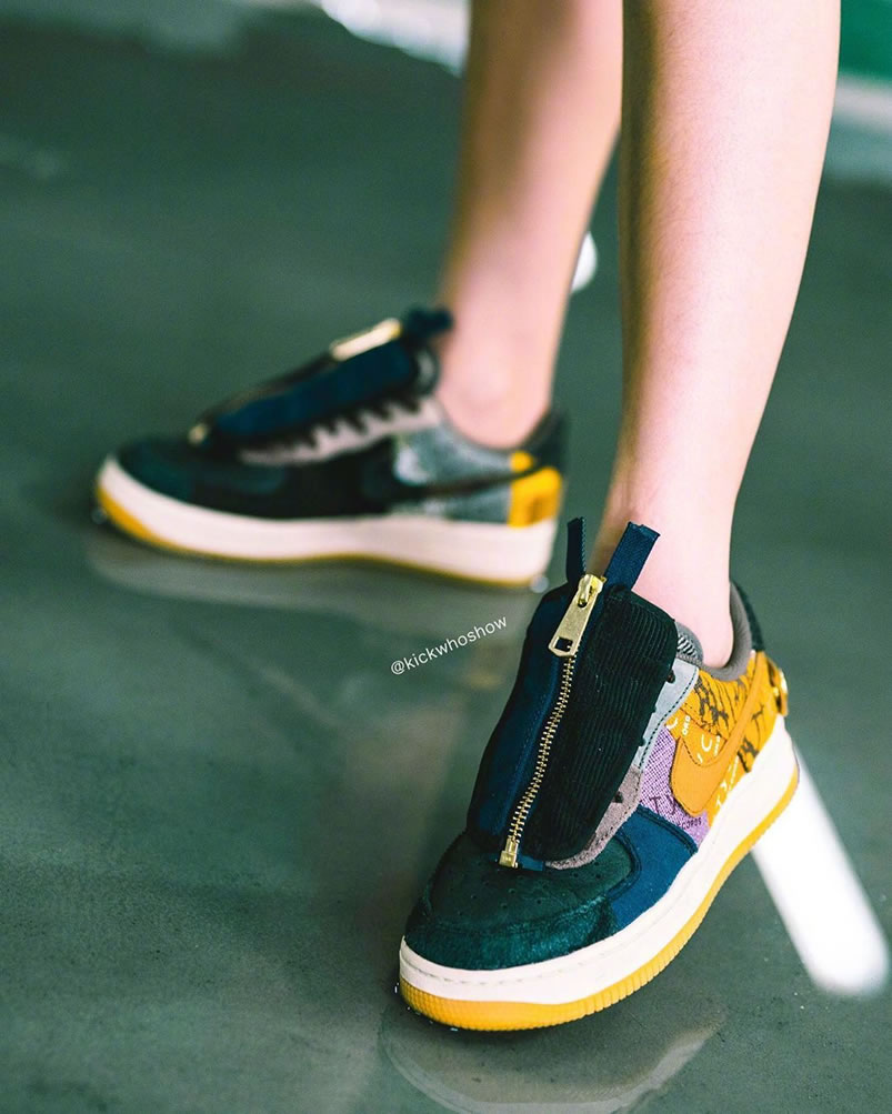 Travis Scott Nike Air Force 1 Low Cactus Jack Cn2405 900 On Feet Release Date (2) - www.newkick.vip