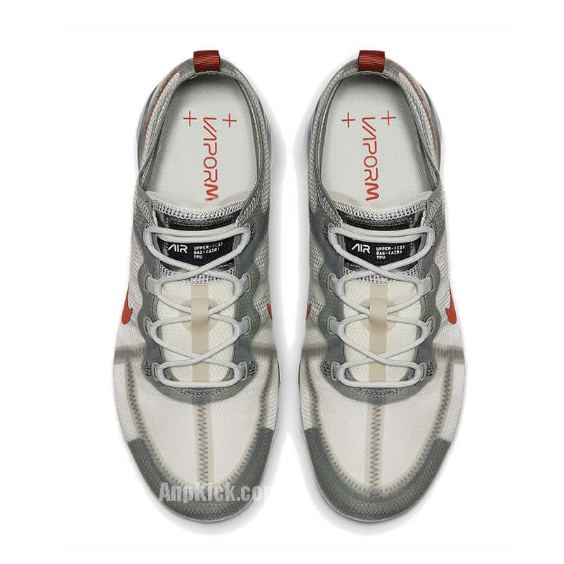 Latest Nike Vapormax 2019 Olive Light Vintage Lichen Orange Ar6631 300 (4) - www.newkick.vip