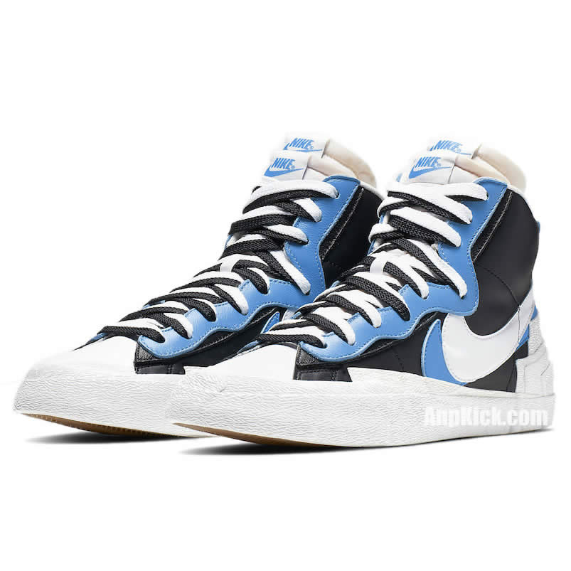 Sacai Nike Blazer Mid Navy Blue Bv0072 001 Yellow Bv0072 700 (8) - www.newkick.vip