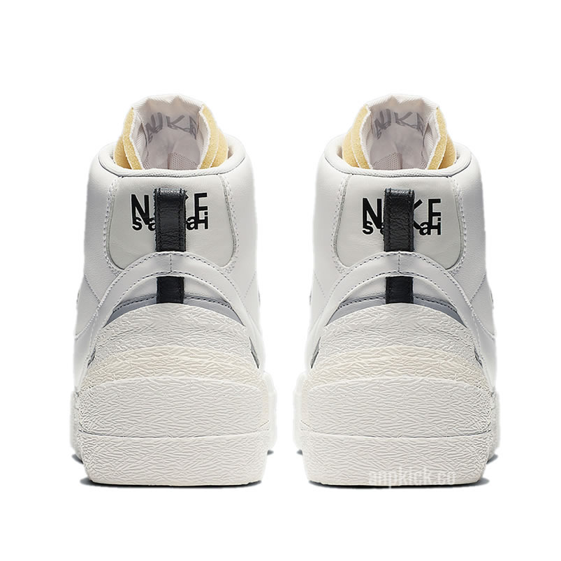 Sacai Nike Blazer Mid White Grey Bv0072 100 (5) - www.newkick.vip