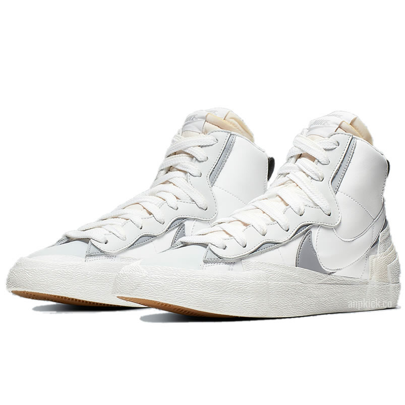 Sacai Nike Blazer Mid White Grey Bv0072 100 (3) - www.newkick.vip