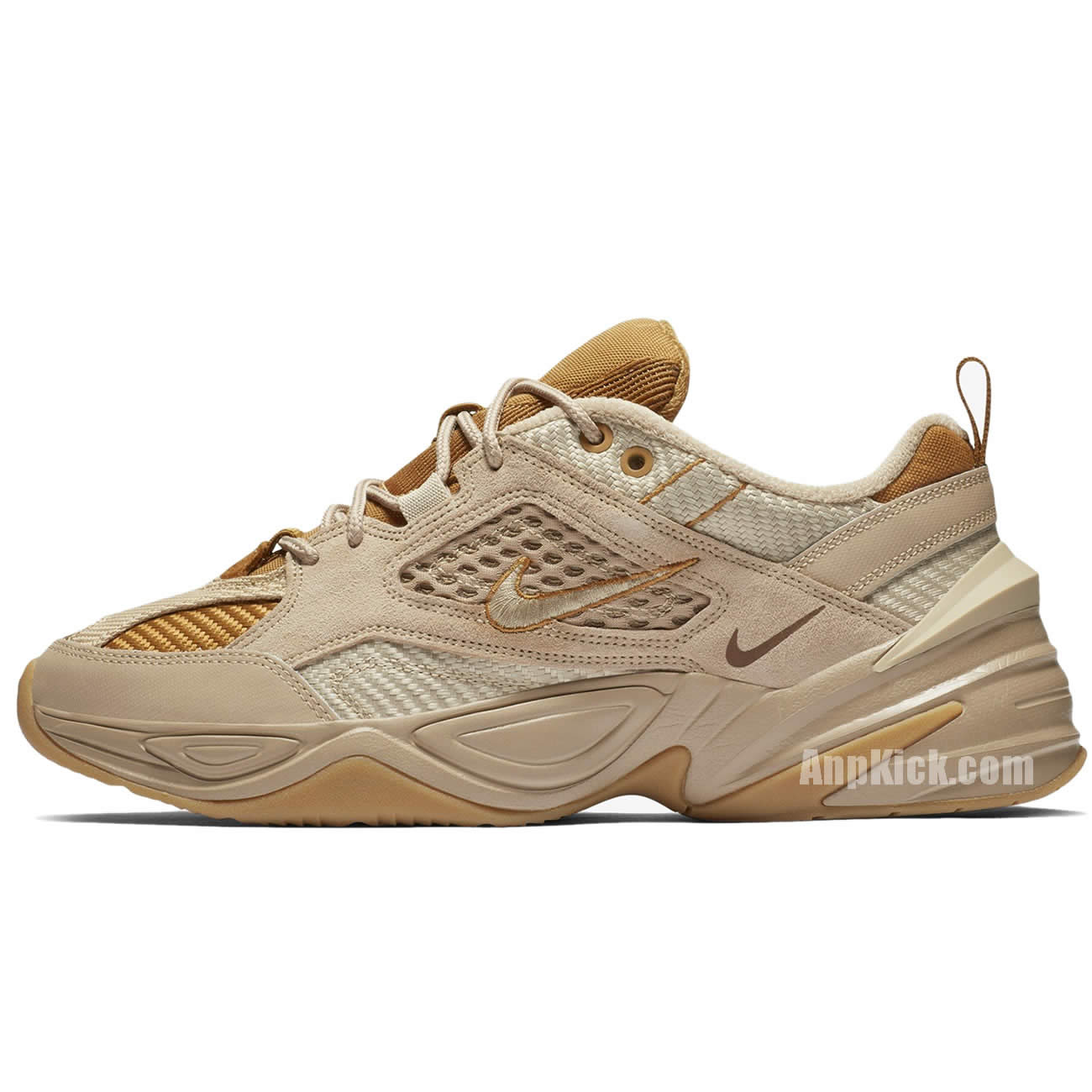 Nike M2k Techno Mens Womens Sp Linen Ale Brown Wheat Running Shoes Bv0074 200 (1) - www.newkick.vip