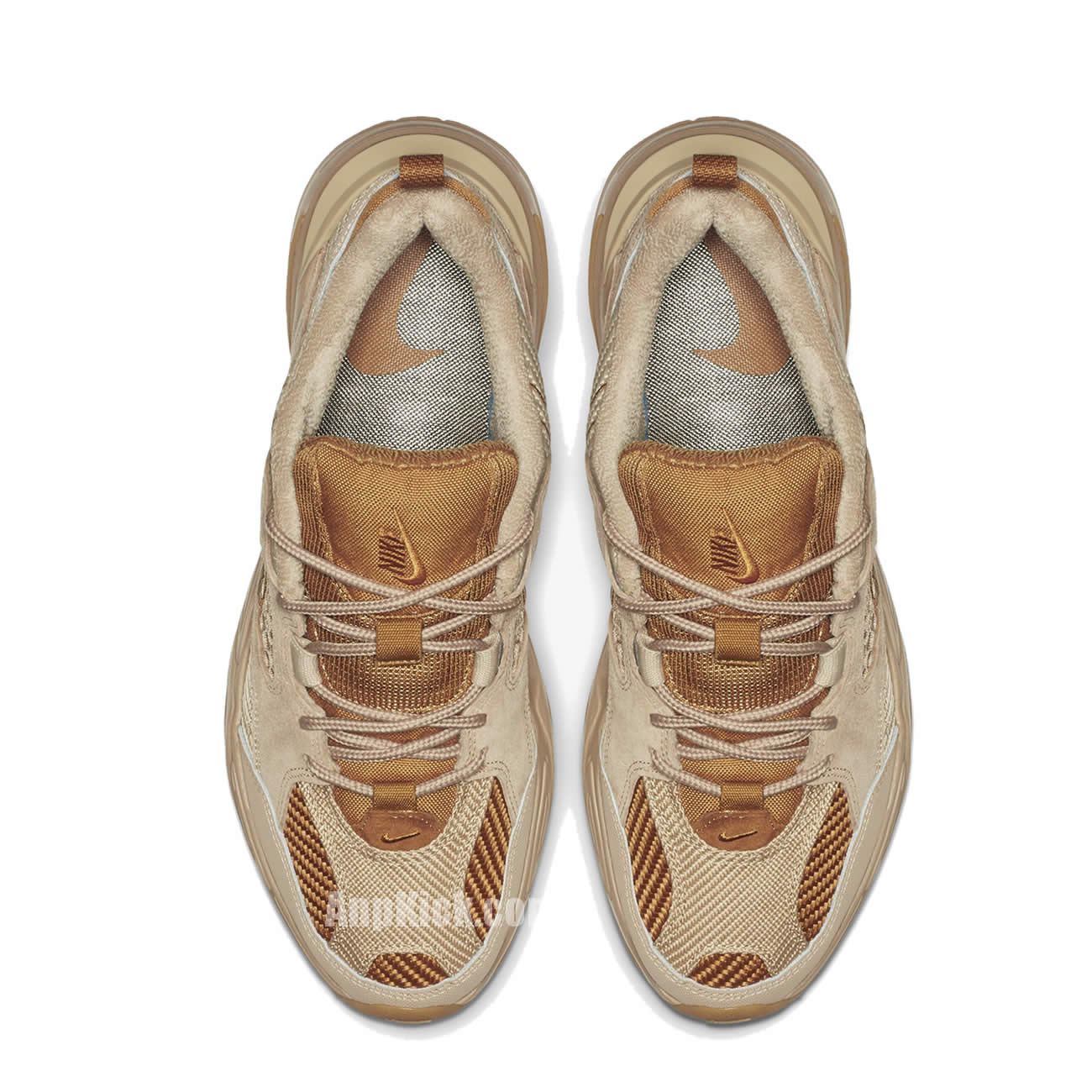 Nike M2k Techno Mens Womens Sp Linen Ale Brown Wheat Running Shoes Bv0074 200 (3) - www.newkick.vip